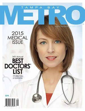 Best doctors list 2015 in Tampa Bay Metro