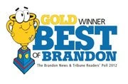 gold winner of best of Brandon